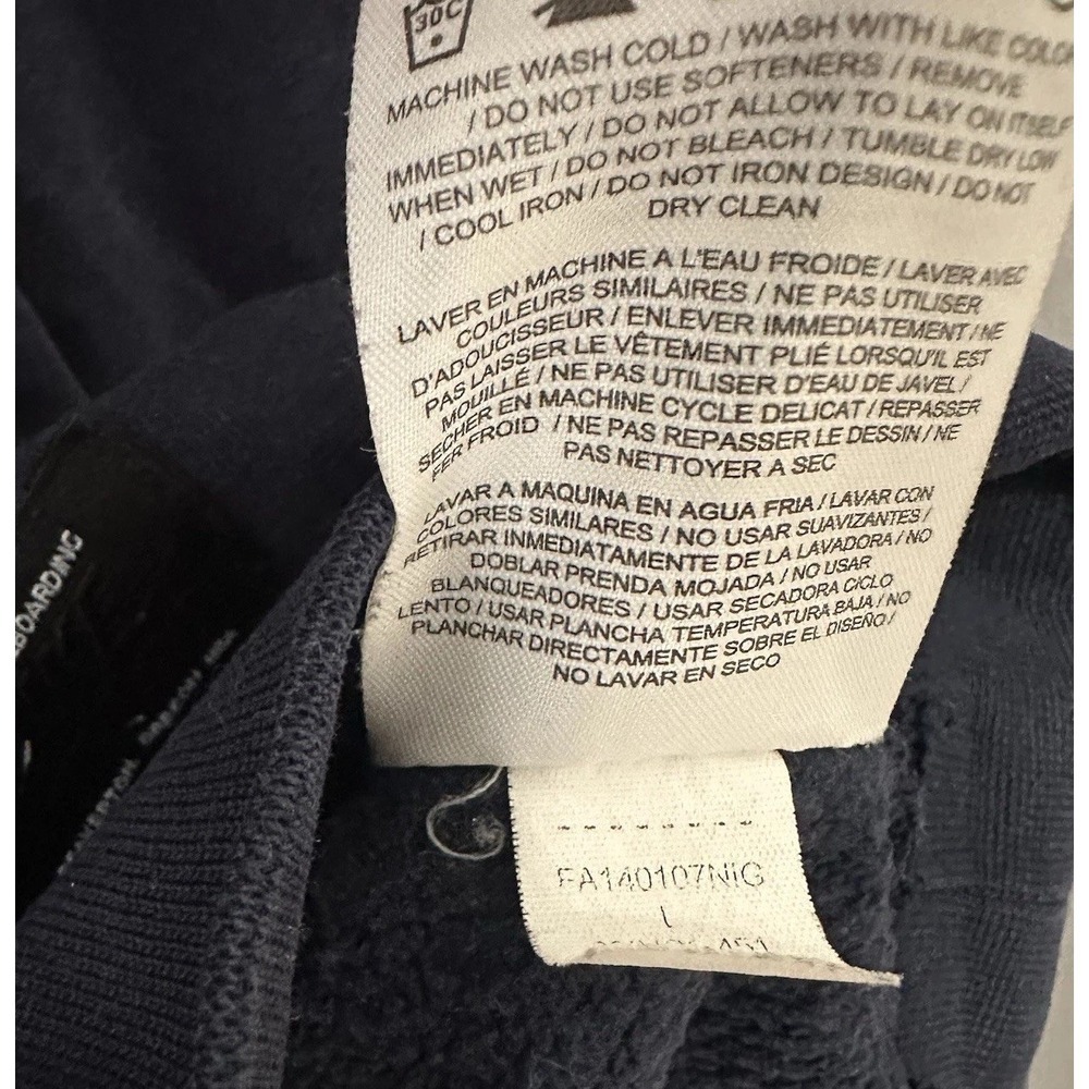 Nike SB Pullover Hoodie Mens Large Navy Blue Gradient Logo - Picture 8 of 12